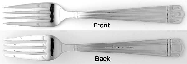 Golden Apollo (Stainless, Gold Accent, Rib Front-Bc) Fork
