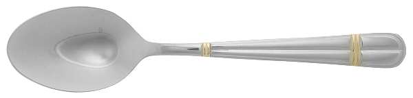 Golden Carmel (Stainless, Gold Accent) Teaspoon