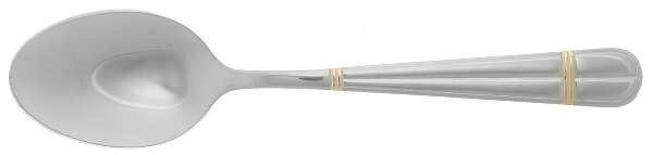 Golden Carmel (Stainless, Gold Accent) Place/Oval Soup Spoon