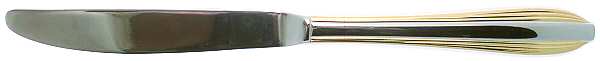 Golden Enchantress (Stainless, Gold Acct) Modern Hollow Knife by Wallace Silver