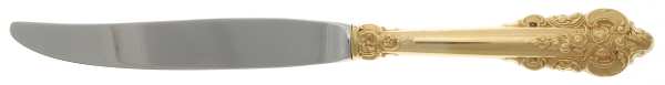 Golden Grande Barogue (Sterling, Gold Vermeil) European Modern Hollow Knife
