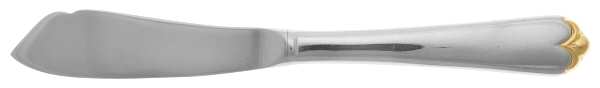 Golden Lotus (Stainless, Gold Accent Hollow Handle Master Butter Knife