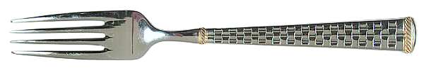 Golden Monterey (Stainless, Gold Accent) Fork