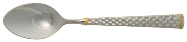Golden Monterey (Stainless, Gold Accent) Place/Oval Soup Spoon