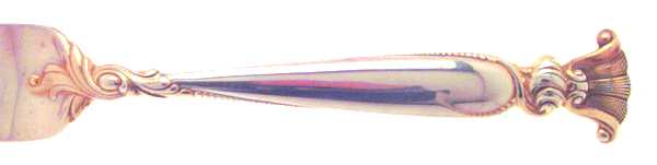 Golden Romance of The Sea (Sterling, Gold Accent) Fork by Wallace Silver