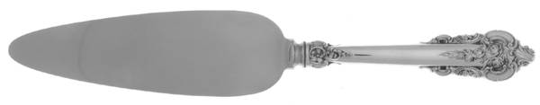 Grande Baroque (Sterling, 1941) Pie Server with Stainless Blade