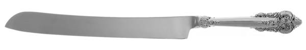 Grande Baroque (Sterling, 1941) Wedding Cake Knife with Stainless Blade HC