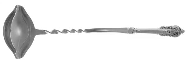 Grande Baroque (Sterling, 1941) Punch Ladle with Stainless Bowl HC