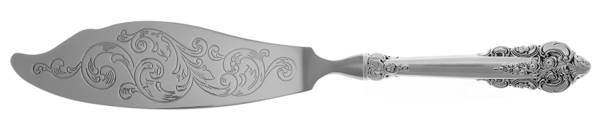 Grande Baroque (Sterling, 1941) Fish Serving Knife with Stainless Blade HC