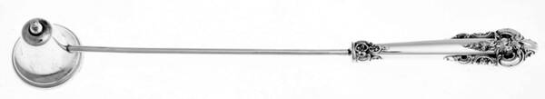 Grande Baroque (Sterling, 1941) Candle Snuffer with Sterling Implement