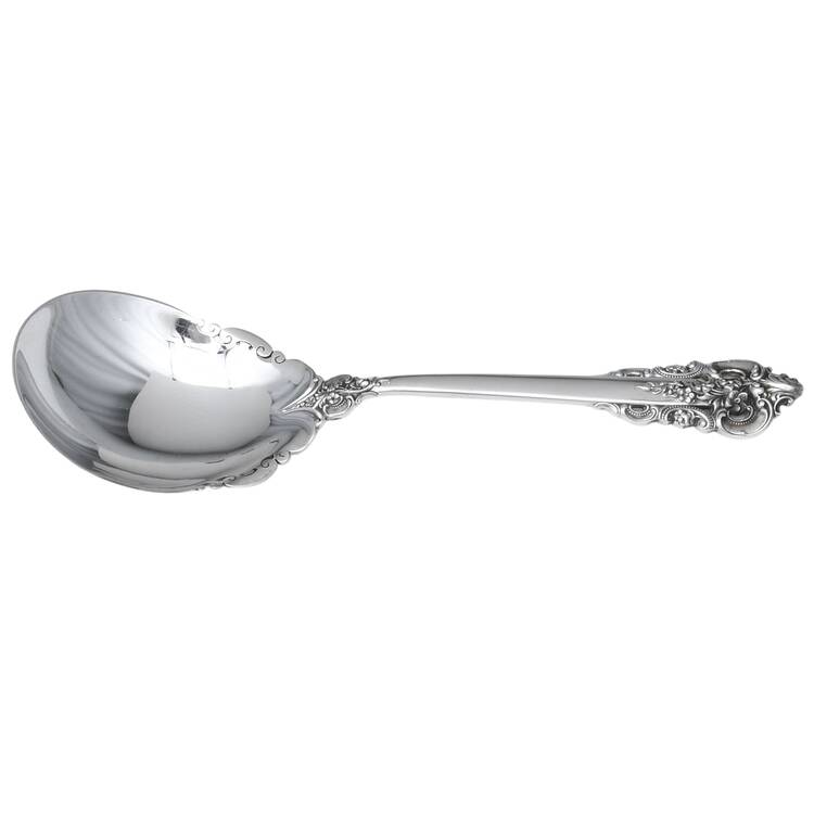 Grande Baroque (Sterling, 1941) Solid Salad Serving Spoon