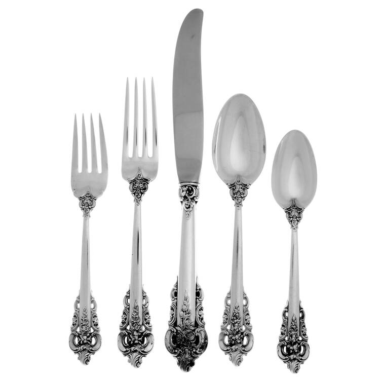 Grande Baroque (Sterling, 1941) 40 Piece Estate Set