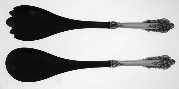Grande Baroque (Sterling, 1941) Plastic Bowl 2-Piece Salad Set