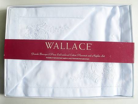 Grande Baroque (Sterling, 1941) Cloth Placemat & Napkin Set (4 Each)