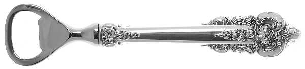Grande Baroque (Sterling, 1941) Bottle Opener with Stainless Bowl
