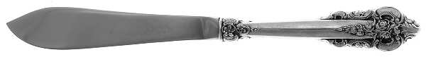 Grande Baroque (Sterling, 1941) Modern Hollow Butter Spreader (Stainless)