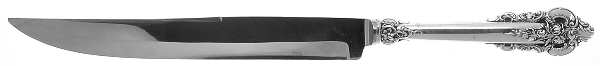 Grande Baroque (Sterling, 1941) Large Stainless Blade Roast Carving Knife