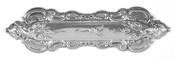 Grande Baroque (Sterling, 1941) Mezuzah without Scroll, Solid Piece