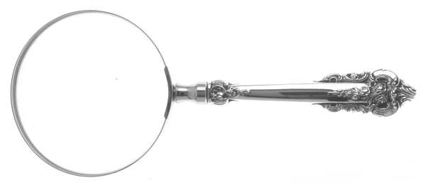 Grande Baroque (Sterling, 1941) Large Magnifying Glass with Sterling Handle