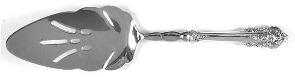 Grande Baroque (Sterling, 1941) Oversize Pie Server with Stainless Blade