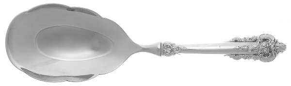 Grande Baroque (Sterling, 1941) Rice Spoon-Stainless Bowl