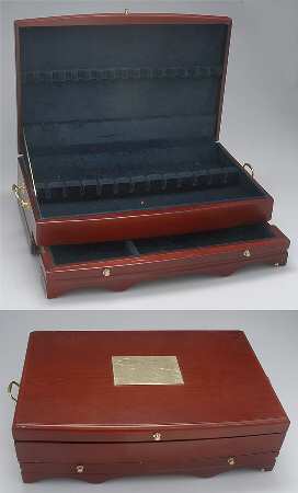 Grande Baroque (Sterling, 1941) 1 Drawer Used Flatware Chest