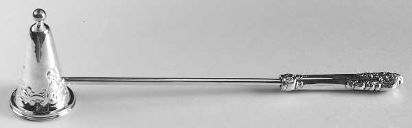 Grande Baroque (Sterling, 1941) Candle Snuffer with Sterling Implement