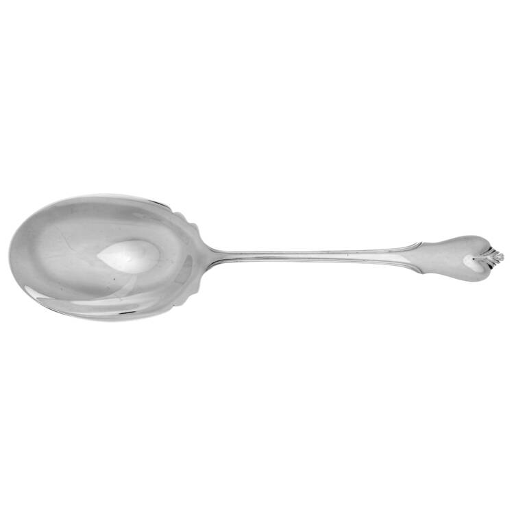 Grand Colonial (Sterling, 1942, No Monos) Medium Solid Berry/Casserole Spoon