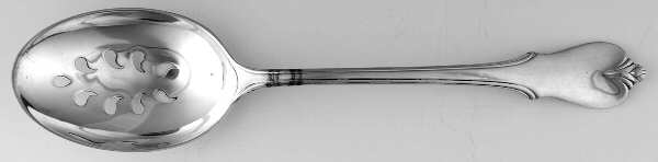 Grand Colonial (Sterling, 1942, No Monos) Pierced Tablespoon (Serving Spoon) CM