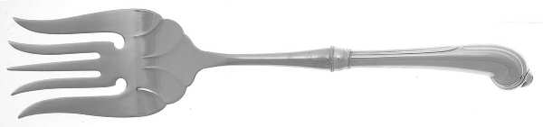 Grand Colonial (Sterling, 1942, No Monos) Stainless Tine Utility Serving Fork