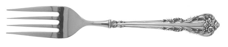 Grande Venetian (Sterling, 1976) Individual Hollow Handle Salad Fork