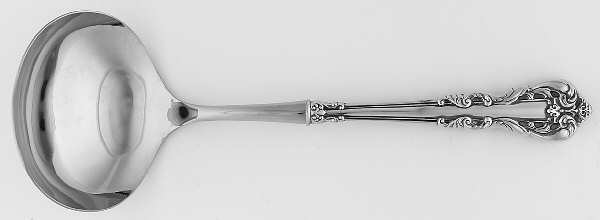 Grande Venetian (Sterling, 1976) Hollow Handle Gravy Ladle with Stainless Bowl