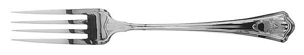 Hamilton (Sterling, 1911, No Monograms) Fork