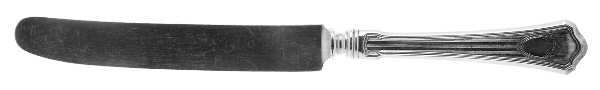 Hamilton (Sterling, 1911, No Monograms) Old French Hollow Knife with Bolster