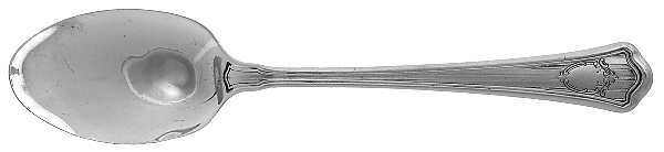 Hamilton (Sterling, 1911, No Monograms) Teaspoon
