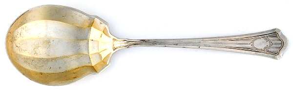 Hamilton (Sterling, 1911, No Monograms) Preserve Spoon