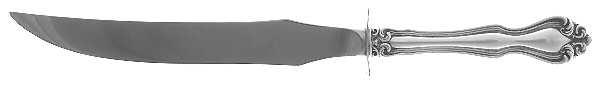 Hampton (Sterling, 1904) Small Steak Carving Knife with Stainless Blade