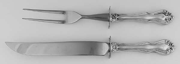 Hampton (Sterling, 1904) Small Stainless Blade 2-Piece Steak Carving Set