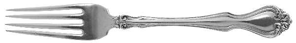 Hampton (Sterling, 1904) Solid Youth Tea Fork