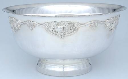 Harvest (Silverplate, Hollowware) Punch Bowl