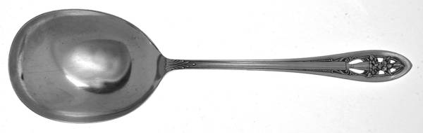 Hollywood I (Silverplate, 1937) Solid Smooth Casserole Spoon
