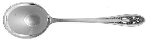 Hollywood I (Silverplate, 1937) Round Bowl Soup Spoon (Gumbo)