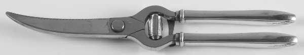 Hostess (Silverplate, 1920) Poultry Shears with Stainless Blades