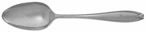 Hostess (Silverplate, 1920) Monogram Tablespoon (Serving Spoon)