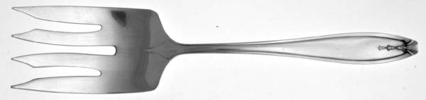 Hostess (Silverplate, 1920) Medium Solid Cold Meat Serving Fork