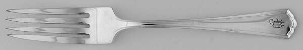 Hudson (Silverplate, 1917) Monogram Fork