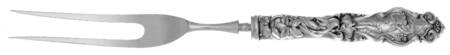 Irian (Sterling, 1902, No Monograms) Small Stainless Blade 2-Piece Steak Carving Set