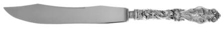 Irian (Sterling, 1902, No Monograms) Small Steak Carving Knife with Stainless Blade