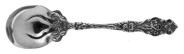 Irian (Sterling, 1902, No Monograms) Sugar Spoon