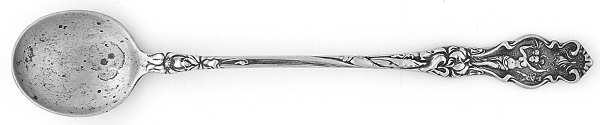 Irian (Sterling, 1902, No Monograms) Long Handle Chocolate Muddler Spoon